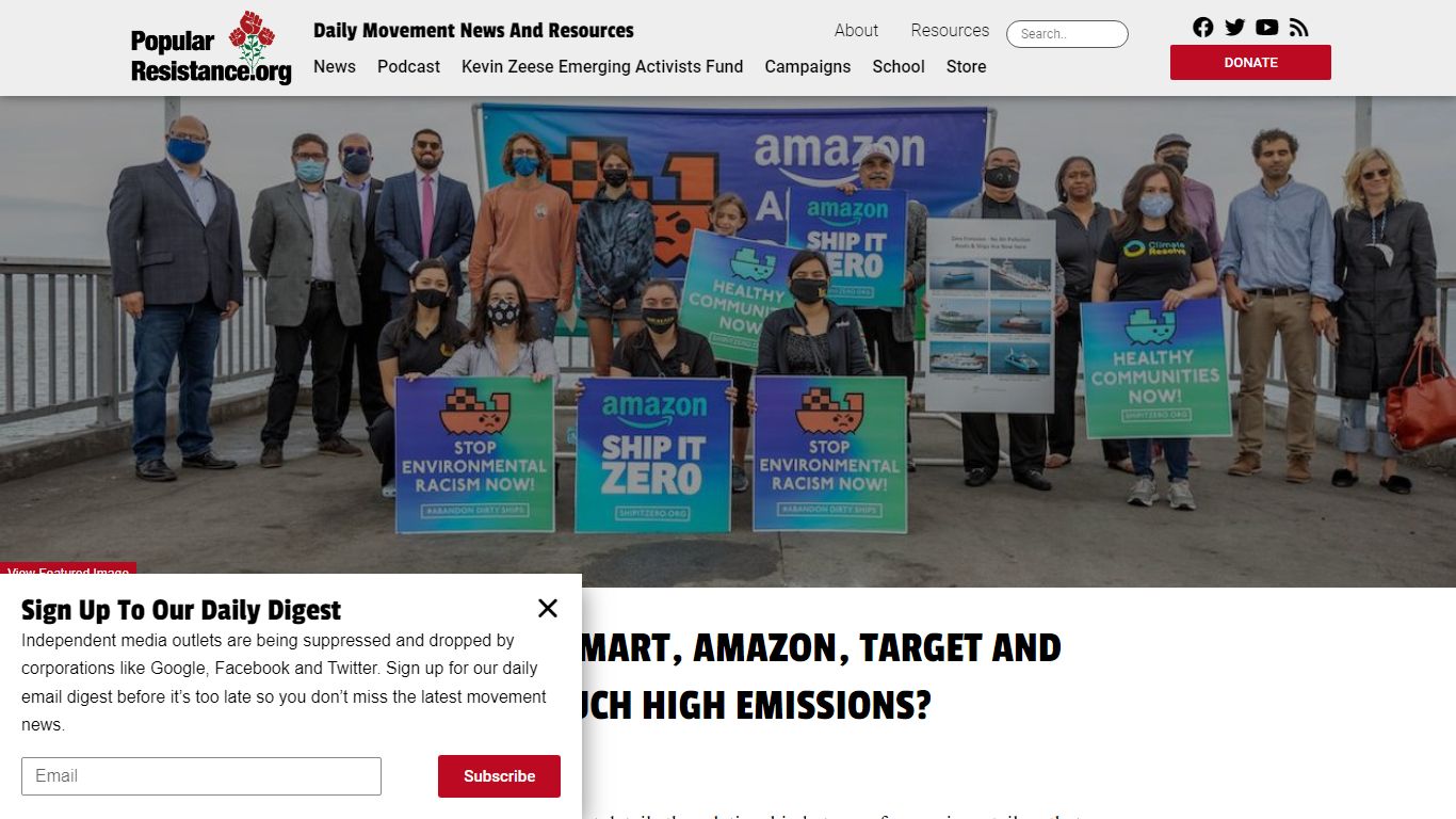 Why Do Walmart, Amazon, Target And IKEA Have Such High Emissions?